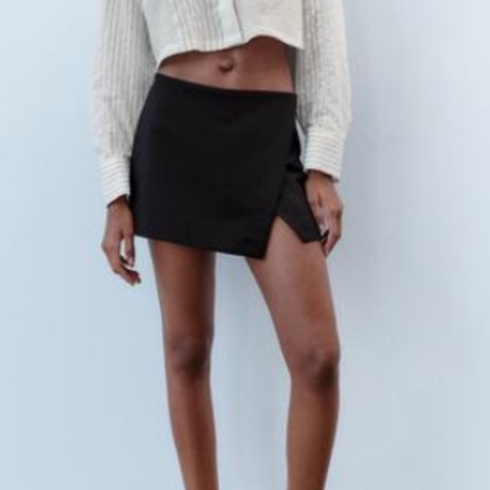 Zara Black Mini Skirt